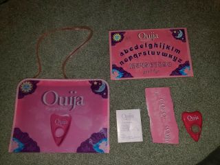 Pink Ouija Board Mystifying Oracle W/travel Case.  Extremely Rare Complete Obo