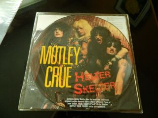 Motley Crue Helter Skelter Promo Picture Disc Shout At The Devil The Dirt Rare