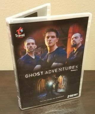 Ghost Adventures - Season 1 (dvd,  2009,  2 - Disc Set) Rare,  Oop