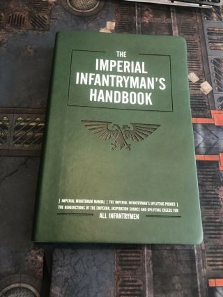 Gw Warhammer 40k - The Imperial Infantryman’s Handbook Uplifting Primer Rare