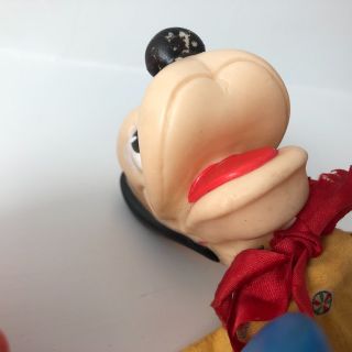 Rare Vintage Hand Puppet 1960s Gund Swedlin Disney - Dopey Donald Duck & Pluto 7