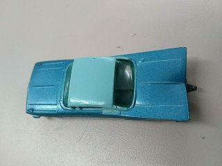 RARE Matchbox Lesney Chevrolet Impala 57 blue base SPW NM in C box 7