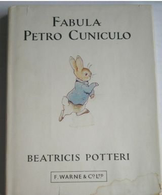 Collectible,  Book,  Peter Rabbit,  Latin,  Fabula Petro Cuniculo,  Potter,  Warne,  Vint,  Rare