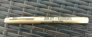 Rare Joan Jett And The Blackhearts Promo Light Up Pen - Up Your Alley 1988