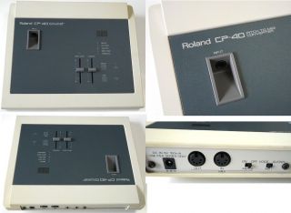 ROLAND CP - 40 Pitch to MIDI Converter for Voice,  Guitar,  Theremin etc Rare 5