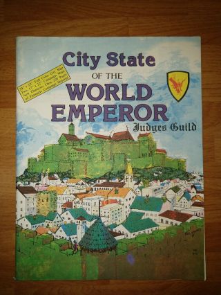 City State Of The World Emperor - Judges Guild 150 - All Books And Maps - Rare