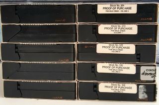 Rare Disney ' s Five Mile Creek VHS Set Volumes 1 - 10 3