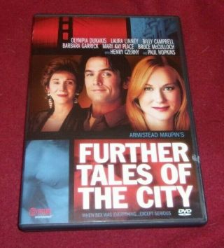 Further Tales Of The City Volume 1 Rare Oop Dvd First 180 Minutes Of Miniseries