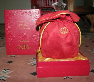 Crown Royal Red Xr Box,  Bottle And Bag Rare