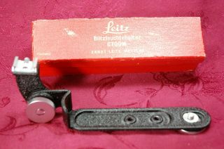 Rare Leica Leitz Flash Holder Ctoom Box Never Use