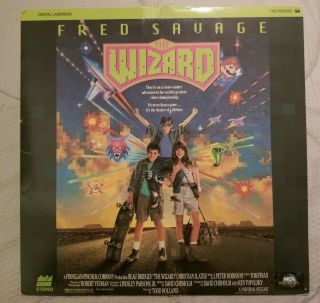 The Wizard Laserdisc Rare - Fred Savage Christian Slater