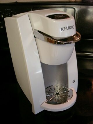 Rare Keurig B30 White/silver Single Cup Semi - Commercial Coffee Maker