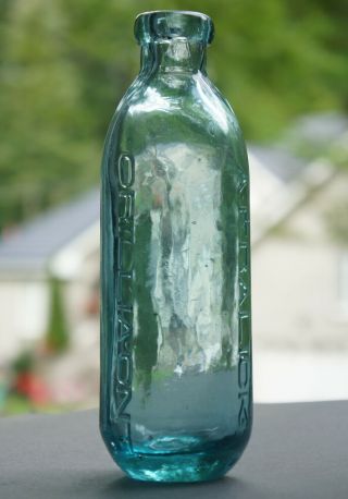 Rare A.  Fralick Orillia Gravitating Stopper Soda Bottle