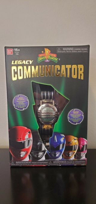 Mighty Morphin Power Rangers Legacy Communicator Opened Complete Mmpr Rare