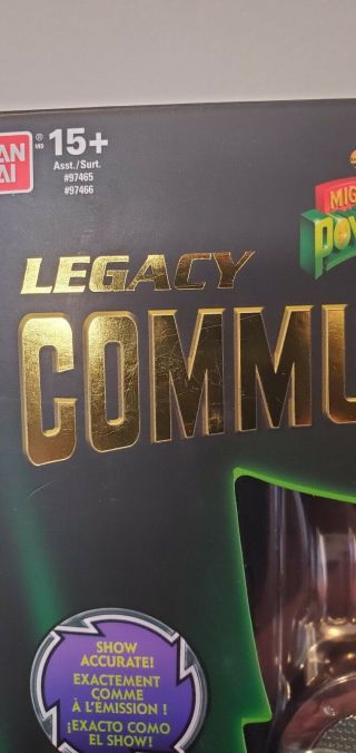 Mighty Morphin Power Rangers Legacy Communicator Opened Complete MMPR rare 2