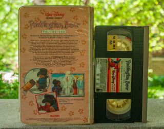 Walt Disney Home Video Paddington Bear VHS Volume 1 Vintage Clamshell Case Rare 2