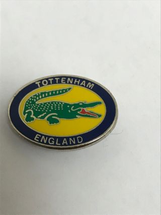 Very Rare Tottenham Spurs Supporter Enamel Badge - Smart Casual Trendy