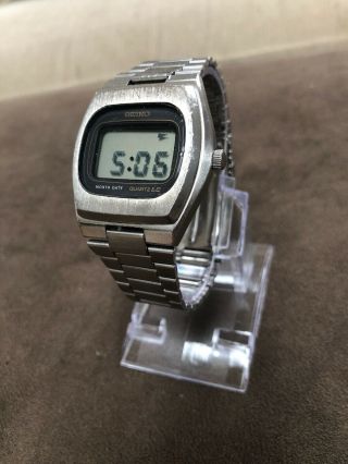 Seiko 0532 - 5009 Quartz Lc Digital Watch V Rare And