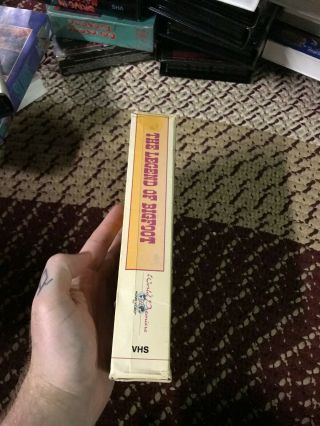 THE LEGEND OF BIGFOOT WORLD PREMIERE RARE OOP VHS BIG BOX SLIP 4