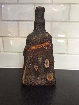 antique bottle bark folk tramp art rare 3