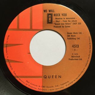 QUEEN - CRAZY LITTLE THING CALLED LOVE RARE GUATEMALA PRESS 2