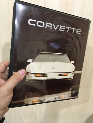 Rare - 1982 Chevrolet Corvette Press Kit Advance Product Info Media - Real Photos