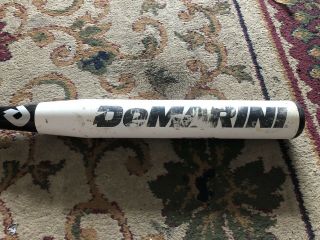 Rare Og Demarini White Steel 34 28 Slow Pitch Softball Bat
