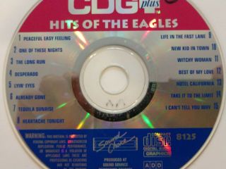 Sound Choice CDG 8125 - Hits Of The Eagles - Rare Disc 2