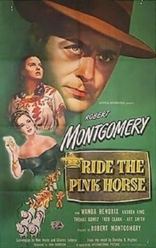 Ride The Pink Horse Rare Classic Dvd 1947 Robert Motgomery