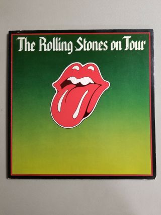 The Rolling Stones On Tour Book 1978 Mick Jagger Leibovitz Rare