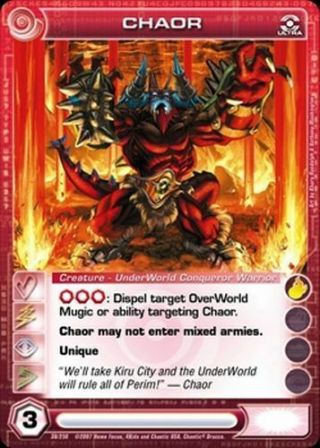 1x Chaotic Card Ultra Rare Chaor Code Mp