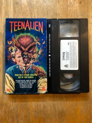 Teen Alien Rare 1978 Vhs Prism Entertainment Non Rental Plays Great Oop Horror