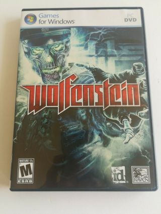 Wolfenstein Pc 2009 Games For Windows Pc Dvd Complete Rare