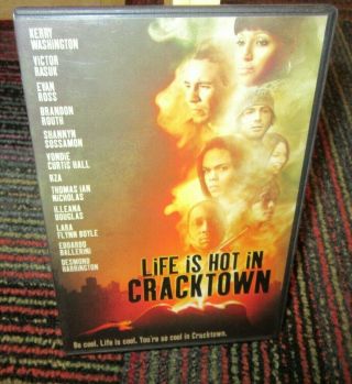 Life Is Hot In Cracktown Dvd Movie,  Kerry Washington,  Victor Rasuk,  Ws,  Rare