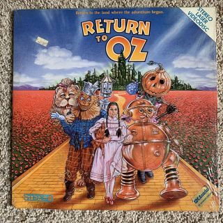 Wizard Of Oz 2 - Return To Oz Laserdisc - Very Rare