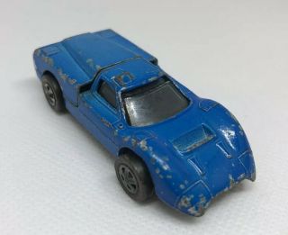 Hot Wheels Redlines - Rare Blue Enamel Ford J - Car 5