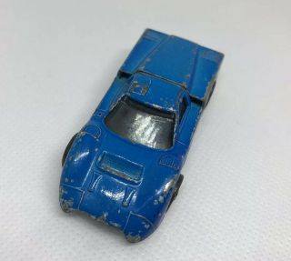 Hot Wheels Redlines - Rare Blue Enamel Ford J - Car 6