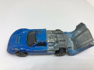 Hot Wheels Redlines - Rare Blue Enamel Ford J - Car 7