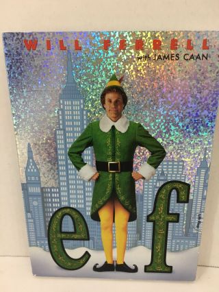 Elf Dvd Infinifilm Special Edition 2 Disc Dvd Rare Oop With Embossed Slipcover
