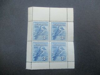 Pre Decimal Stamps: 3d Kookaburra Mini Sheet - Great Stamp - Rare (c7)
