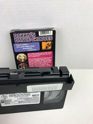 Darrin ' s Dance Grooves (1999) VHS OOP Britney Spears RARE 5