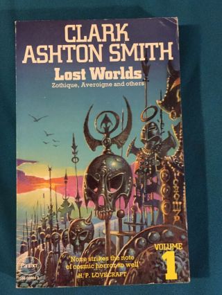 Lost Worlds Volume 1 By Clark Ashton Smith Rare Cosmic Horror Paperback Panther