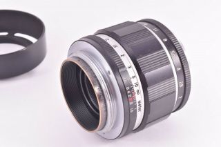 Rare Tokyo Kogaku Topcor - S lens 50mm/F2 Leica 39mm LMT screw mount 545413 7
