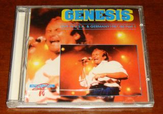 Rare Cd Genesis Phil Collins - Live In Usa & Germany 1987/88
