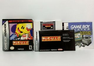 Pac - Man Classic Nes Series (nintendo Game Boy Advance,  2004) Gba Complete Rare