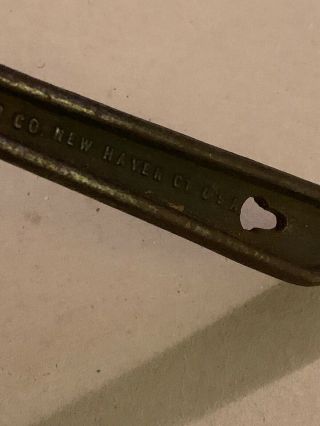 Rare Vintage K&B CO.  Forged Steel Tool Hammer Tack Nail Puller Haven,  CT. 3
