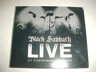 Black Sabbath Live At Hammersmith Odeon - Cndt Cd - Very Rare