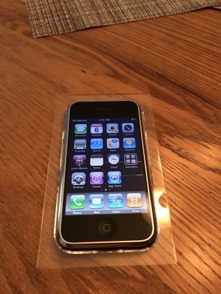 Rare Vintage Apple iPhone 1st Generation - 8GB - Black (AT&T) A1203 (GSM) 2