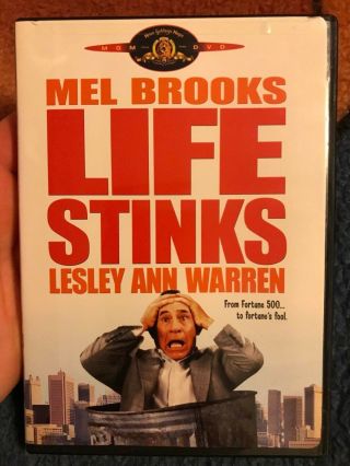 Life Stinks (1991) Dvd Oop Rare (mgm,  2003) Mel Brooks Warren Tambor