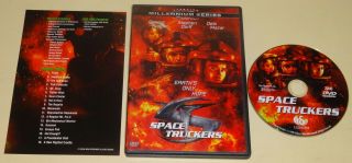 Space Truckers Dvd Rare Oop 1999 Sci - Fi Dennis Hopper Stephen Dorff